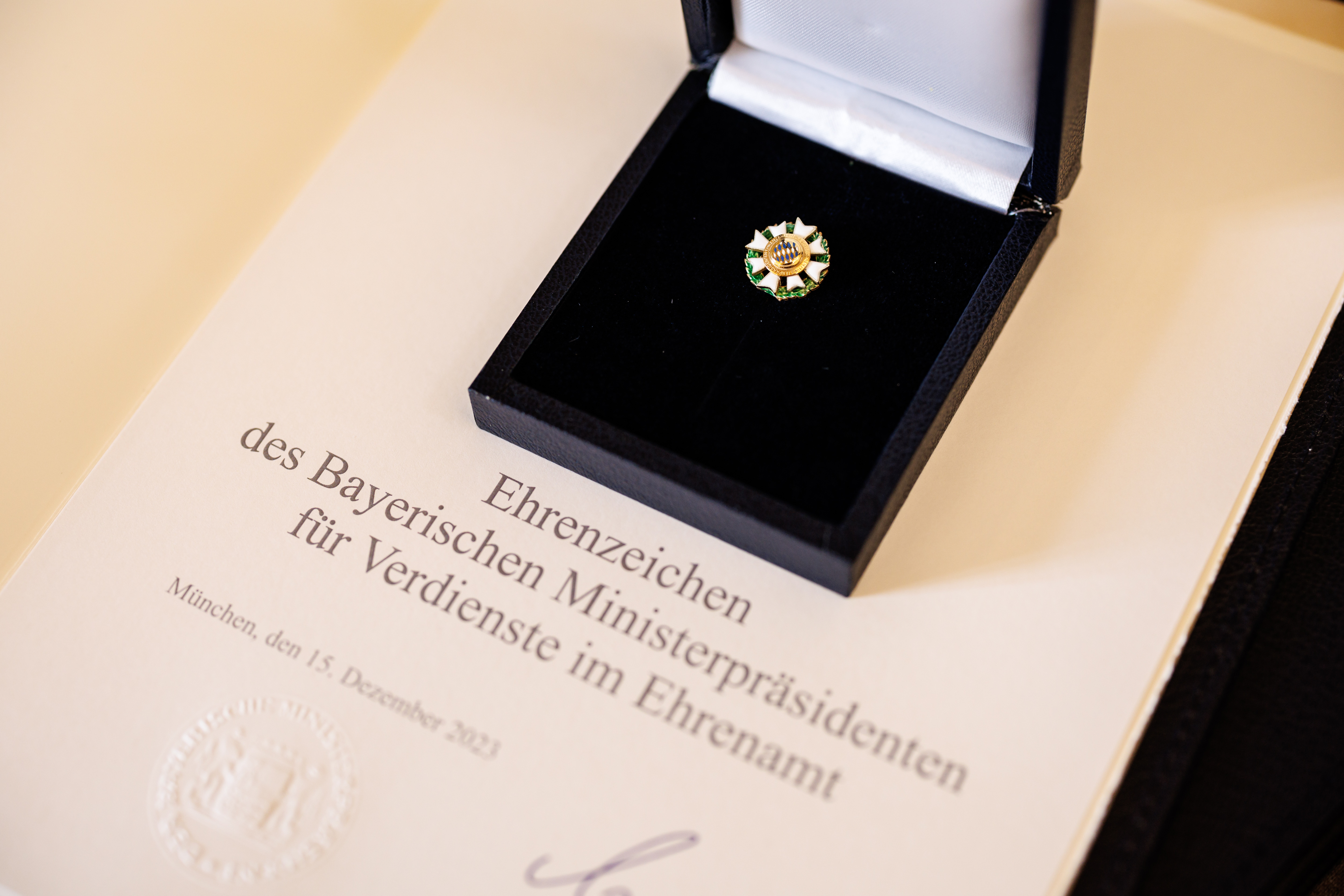 Ehrenzeichen des Bayerischen Ministerpräsidenten