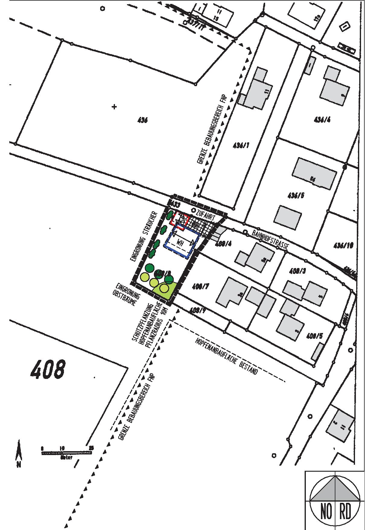 Einbeziehungssatzung Bahnhofstraße