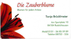 Gewerbe: Die Zauberblume, Brücklmeier Tanja