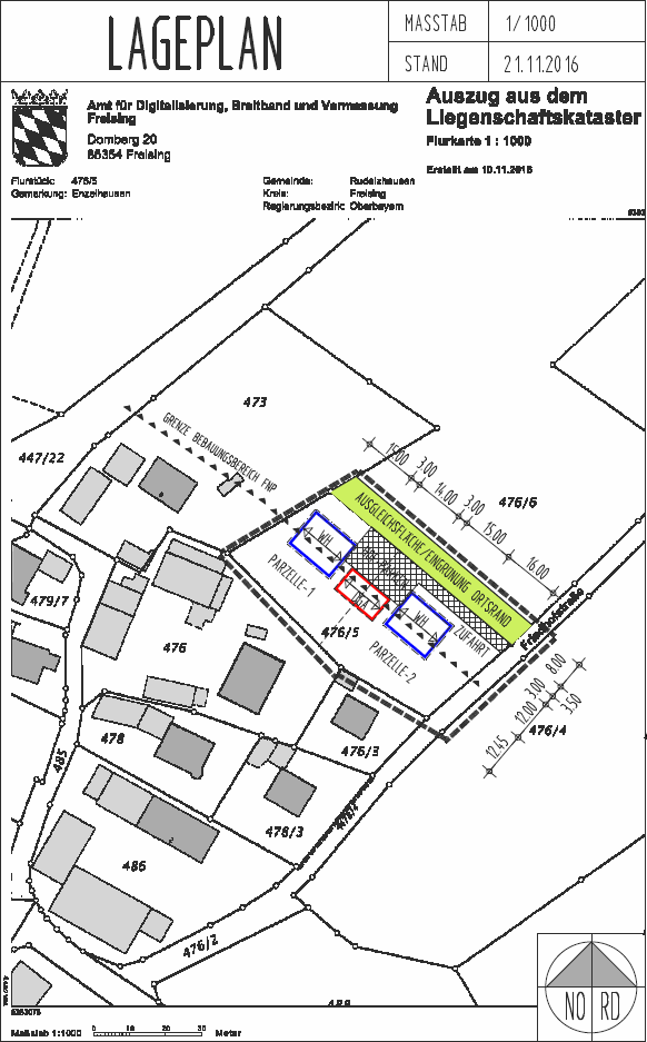 Klarstellungs- und Einbeziehungssatzung Friedhofstraße