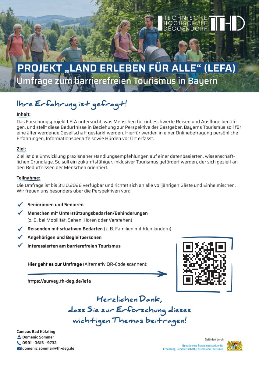 Projekt "Land erleben für Alle" (LEFA)